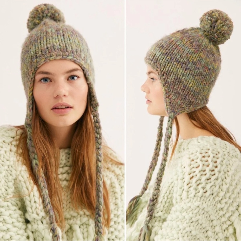 NWOT Free People Wool Fox Trot Trapper Hat